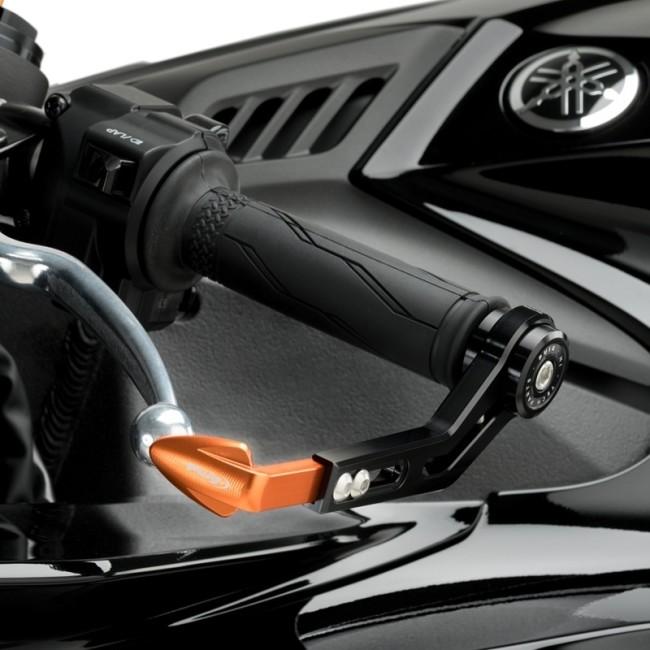 Puig プーチ クラッチレバープロテクター(Clutch Lever Protector) カラー：オレンジ レバーガード ハンドルの画像