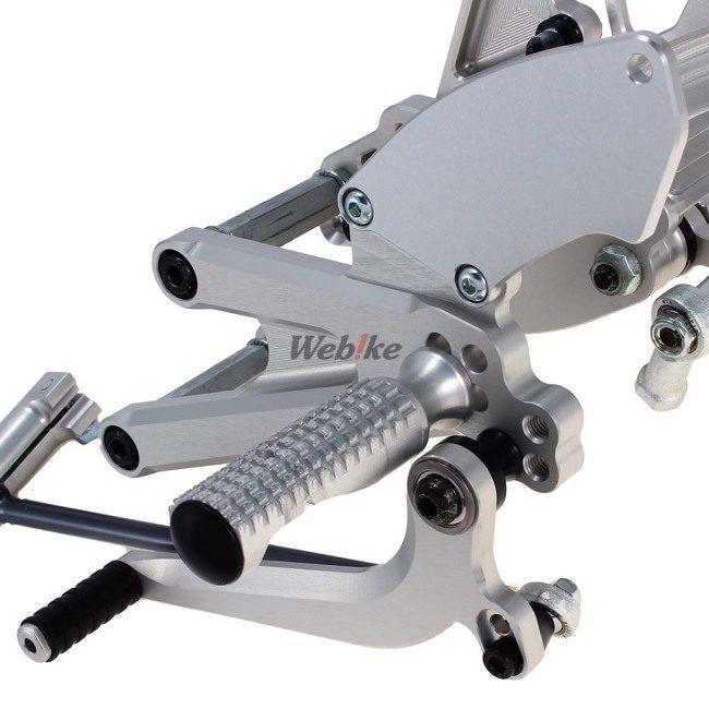 ズーマー　バックステップ　シルバー ズーマー バックステップ シルバー