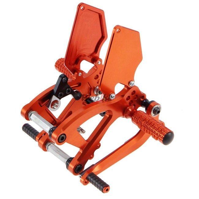パーツ surfAloha SUPER NOW スーパーナウ STDバックステップ カラー：オレンジ