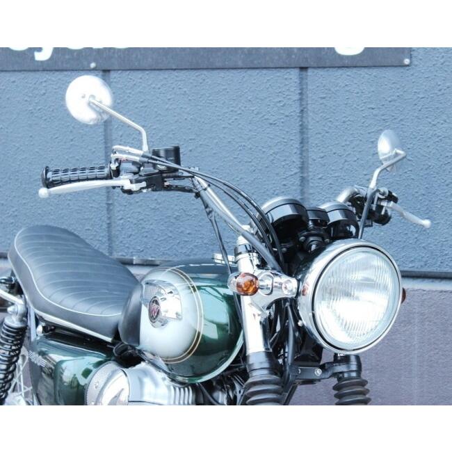 POSH Faith ポッシュ フェイス W1バー カラー：メッキ W800 KAWASAKI 