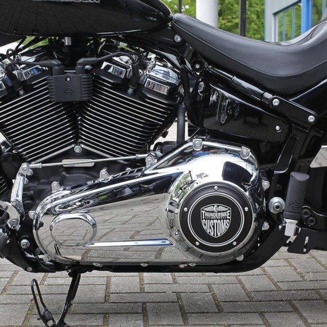 HARLEY-DAVIDSON ソフテイル用ダービーカバー THUNDER BIKE サンダーバイク New Custom ダービーカバー ソフテイル