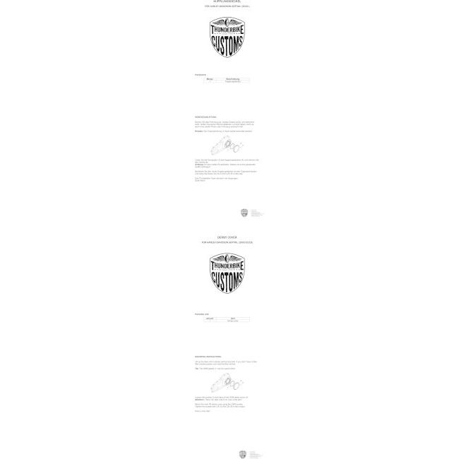 THUNDER BIKE サンダーバイク Torque ダービーカバー タイプ：TB-Logo FLSB ソフテイル HARLEY-DAVIDSON ハーレーダビッドソン エンジンパーツ エンジン | ブランド登録なし | 03