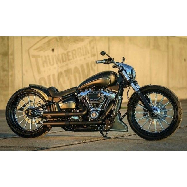 THUNDER BIKE サンダーバイク ヘッドライトキャップ 仕上がり：クロム FXBR FXBRS HARLEY-DAVIDSON ハーレーダビッドソン ヘッドライト 灯火類 電装系 | ブランド登録なし | 03