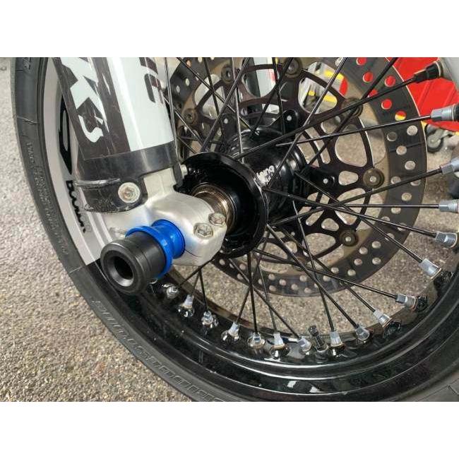 SMR エスエムアール フロント＆リアアクスル ブロック スライダーセット レーシング カラー：ゴールド HUSQVARNA ハスクバーナ KTM アクスルスライダー | ブランド登録なし | 01