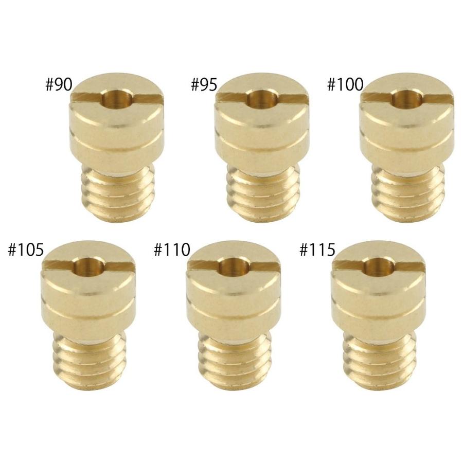 POSH Faith ポッシュ フェイス 6オーバーメインジェットセット Dio Gダッシュ ジョーカー50 ジョーカー90 リード  HONDA ホンダ メインジェット 吸気関連 | ブランド登録なし