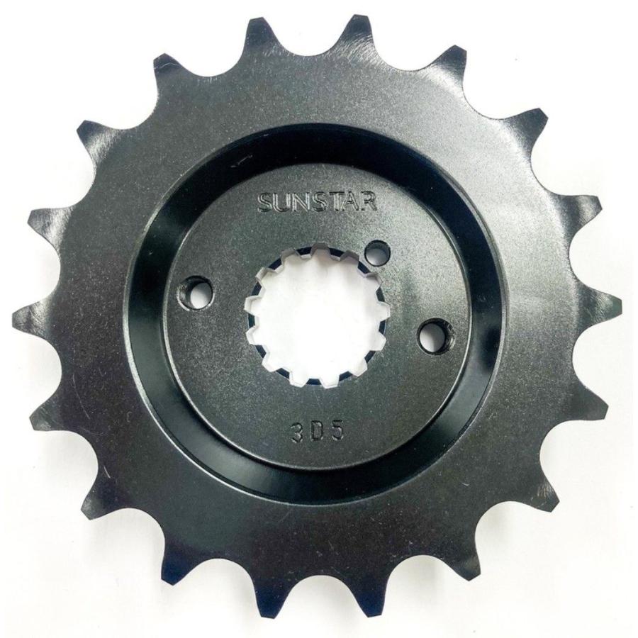 SUNSTAR サンスター フロントスプロケット スペーサー付き クロムモリブデン鋼 GS1000 GSX1000S刀 GSX1100EF GSX1100ES GSX1100E GSX1100S刀 SUZUKI スズキ
