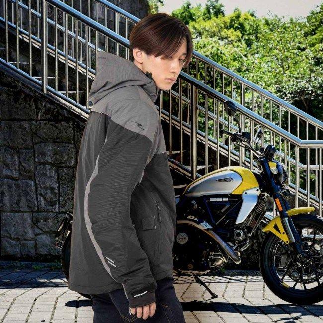 ROUGH＆ROAD ラフ＆ロード WS プリマロフトウォームパーカー L 新製品】防寒・防水・透湿仕様！ ラフ＆ロード「WSプリマロフト