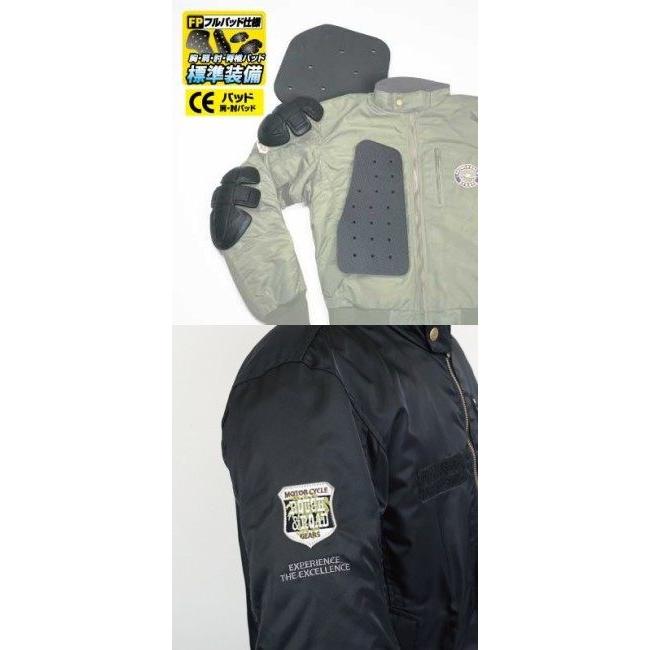 ROUGH＆ROAD ラフ＆ロード MA-1R FP ライディングジャケット サイズ：BL オールシーズンジャケット ジャケット アパレル | ラフ＆ロード | 16