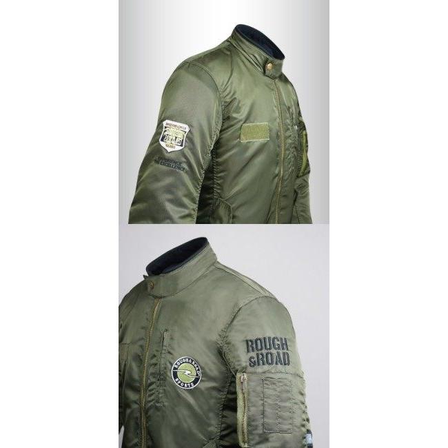 ROUGH＆ROAD ラフ＆ロード MA-1R FP ライディングジャケット サイズ：BL オールシーズンジャケット ジャケット アパレル | ラフ＆ロード | 17