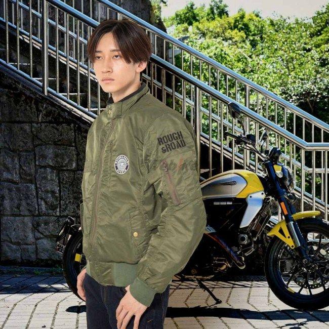 ROUGH＆ROAD ラフ＆ロード MA-1R FP ライディングジャケット サイズ：BL オールシーズンジャケット ジャケット アパレル | ラフ＆ロード | 05