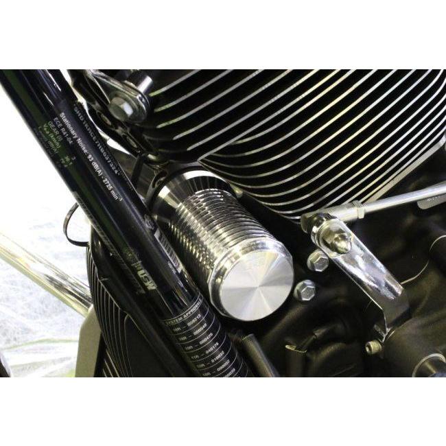 K\u0026P Engineering K\u0026Pエンジニアリング 【ハーレー】ステンレススティール・マクロニックオイルフィルター HARLEY-DAVIDSON ハーレーダビッドソンの画像