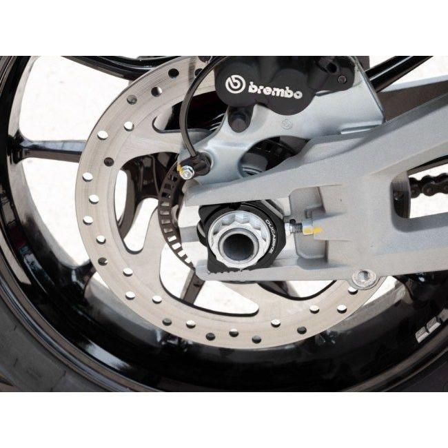 DUCABIKE (DBK) ドゥカバイク (ディービーケー) チェーンアジャスター カラー：ブラック DUCATI ドゥカティ アクスルブロック・チェーンアジャスター 足回りの画像