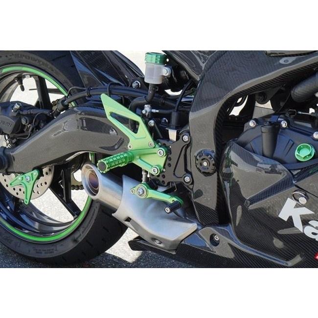 SNIPER スナイパー フレームホールキャップ カラー：ブラック NINJA ZX-4RR ZX-4R SE ZX-25RR ZX-25R KAWASAKI カワサキ 外装の画像