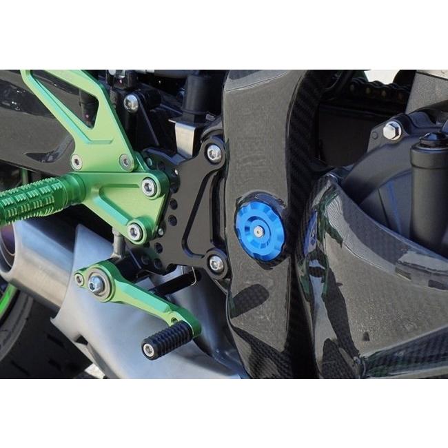 スナイパーセット SNIPER（スナイパー） フレームホールキャップ カラー：ブルー NINJA