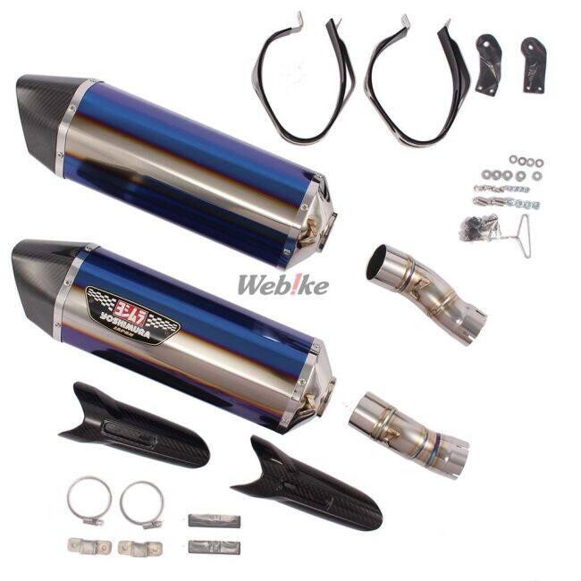 同梱品 ヨシムラ（YOSHIMURA） HEPTA FORCE サイクロン 2本出し EXPORT SPEC