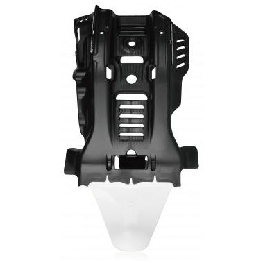ACERBIS アチェルビス スキッドプレート カラー：ブラック／ホワイト TE250I TE300I EC250 EC300 XC-W TPI150 HUSQVARNA ハスクバーナ GASGAS ガスガス KTM_3