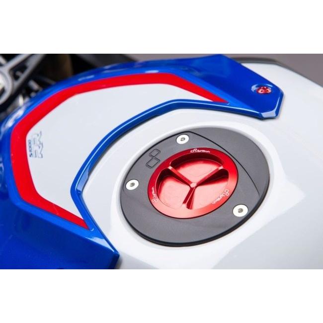 LighTech ライテック フューエルタンクキャップ (スピンロッキング) カラー：レッド RSV1000 RSV4 TUONO V4 STREETFIGHTER 848 1098 ガソリンタンクキャップ_2