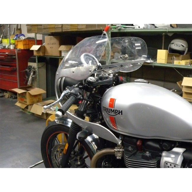 WM ダブルエム アルミハーフカウルキット Origins タイプ：クリアスクリーン Street twin TRIUMPH トライアンフ ビキニカウル カウル関連 外装_5