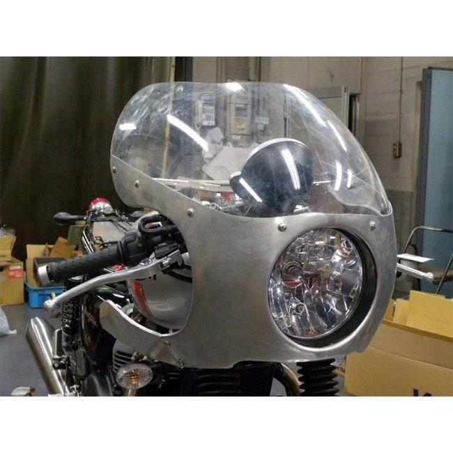 WM ダブルエム アルミハーフカウルキット Origins タイプ：クリアスクリーン Street twin TRIUMPH トライアンフ ビキニカウル カウル関連 外装_6