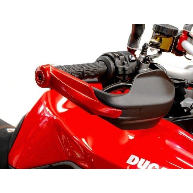 DUCABIKE DUCABIKE:ドゥカバイク ハンドガード プロテクター カラー：シルバー MULTISTRADA V4 MULTISTRADA V4 S DUCATI ドゥカティ DUCATI ドゥカティ02