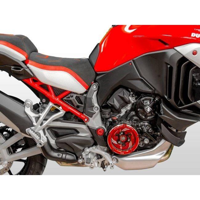 DUCABIKE (DBK) ドゥカバイク (ディービーケー) クリアクラッチカバー カラー：ブラック DIAVEL V4 MULTISTRADA S PIKES PEAK DUCATI ドゥカティ エンジン