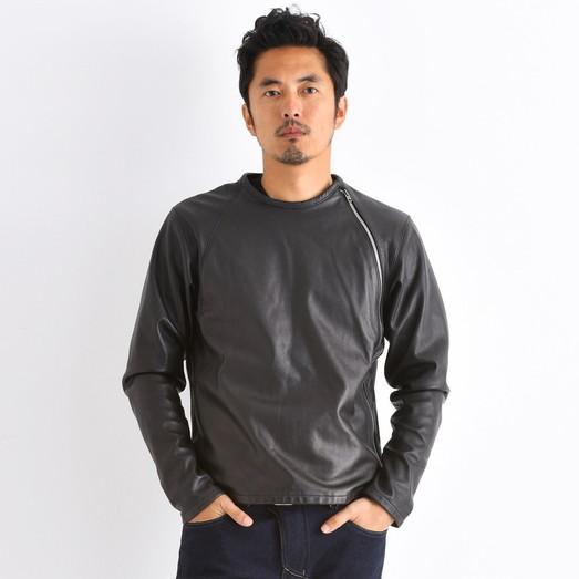 カドヤ KADOYA PULLOVER RIDERS サイズ：M レザージャケット
