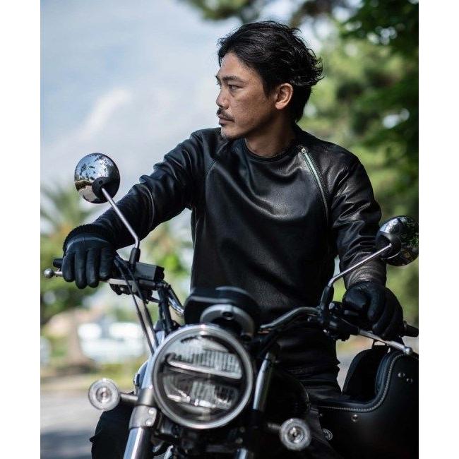 カドヤ（KADOYA） PULLOVER RIDERS サイズ：LL レザージャケット