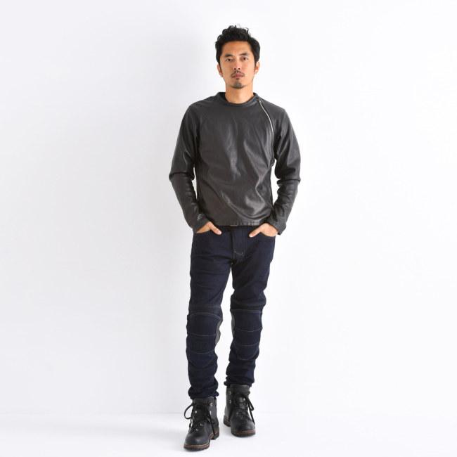 カドヤ（KADOYA） PULLOVER RIDERS サイズ：LL レザージャケット