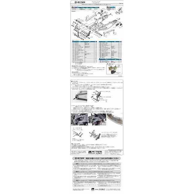 ACTIVE アクティブ プレスフォーミングスイングアーム タイプ：サーモダイン耐熱塗装(マットブラック) Z900RS CAFE KAWASAKI カワサキ スイングアーム 足回り