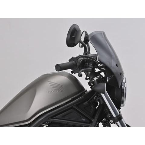 DAYTONA デイトナ ブラストバリアー(R) 車種別キット タイプ：スモーク Rebel250 Rebel500 Rebel300 HONDA ホンダ スクリーン 外装_2