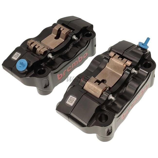 ブレンボ bremdo ラジアルマウントキャリパー 左右セット ピッチ100mm brembo（ブレンボ） レーシングキャリパー左 2ピース ラジアルマウント
