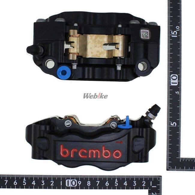 brembo CNCブレーキキャリパー 108mmピッチ右側のみ brembo（ブレンボ） GP4-RB CNCラジアルマウントブレーキキャリパー