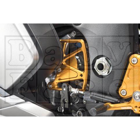 BABYFACE ベビーフェイス スプロケットカバープレート カラー：ゴールド GSX1300R HAYABUSA SUZUKI スズキ スプロケットカバー 外装 | babyface