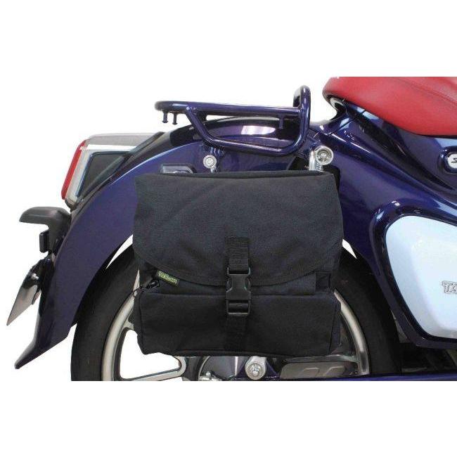 SP武川 SPタケガワ サイドバッグサポート タイプ：右側用 / カラー：クロムメッキ スーパーカブC125 HONDA ホンダ サイドキャリア 外装の画像