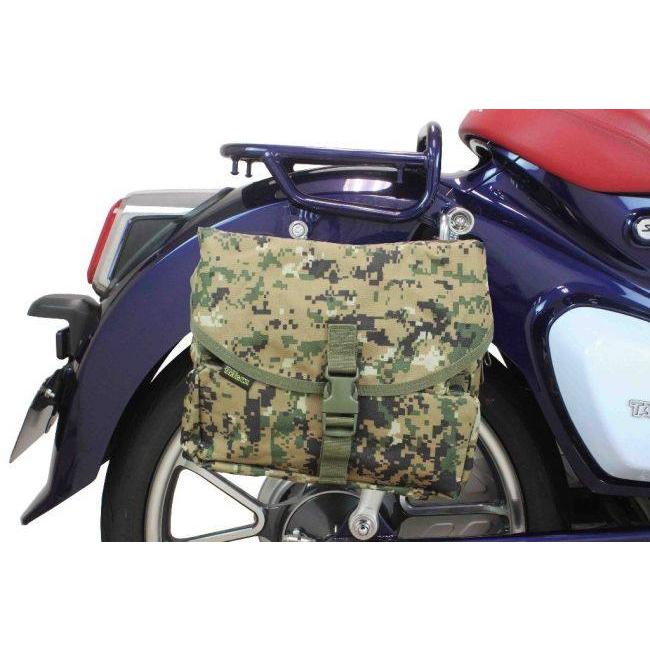 SP武川 SPタケガワ サイドバッグサポート タイプ：右側用 / カラー：クロムメッキ スーパーカブC125 HONDA ホンダ サイドキャリア 外装の画像