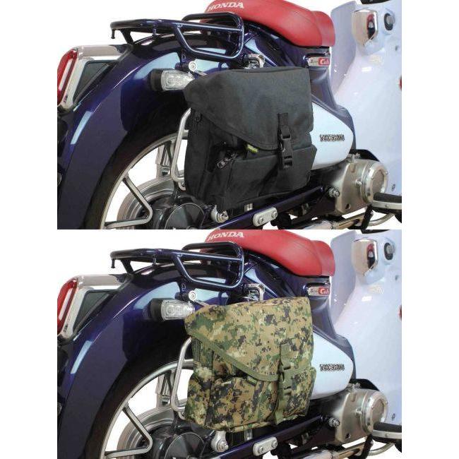 SP武川 SPタケガワ サイドバッグサポート タイプ：右側用 / カラー：クロムメッキ スーパーカブC125 HONDA ホンダ サイドキャリア 外装の画像
