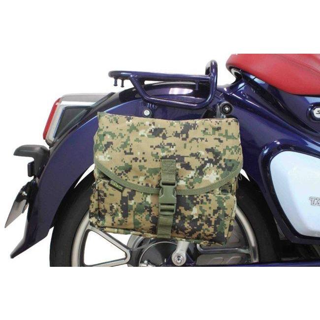 SP武川 SPタケガワ サイドバッグサポート カラー：ブラック塗装 / タイプ：右側用 スーパーカブC125 HONDA ホンダ サイドキャリア 外装の画像
