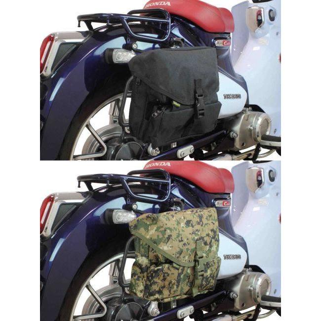 SP武川 SPタケガワ サイドバッグサポート カラー：ブラック塗装 / タイプ：右側用 スーパーカブC125 HONDA ホンダ サイドキャリア 外装の画像