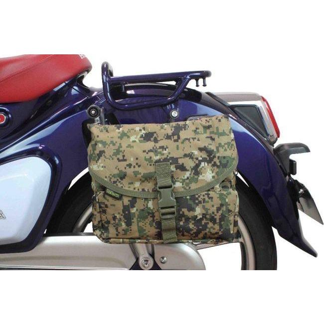 SP武川 SPタケガワ サイドバッグサポート タイプ：左側用 / カラー：ブラック塗装 スーパーカブC125 HONDA ホンダ サイドキャリア 外装の画像