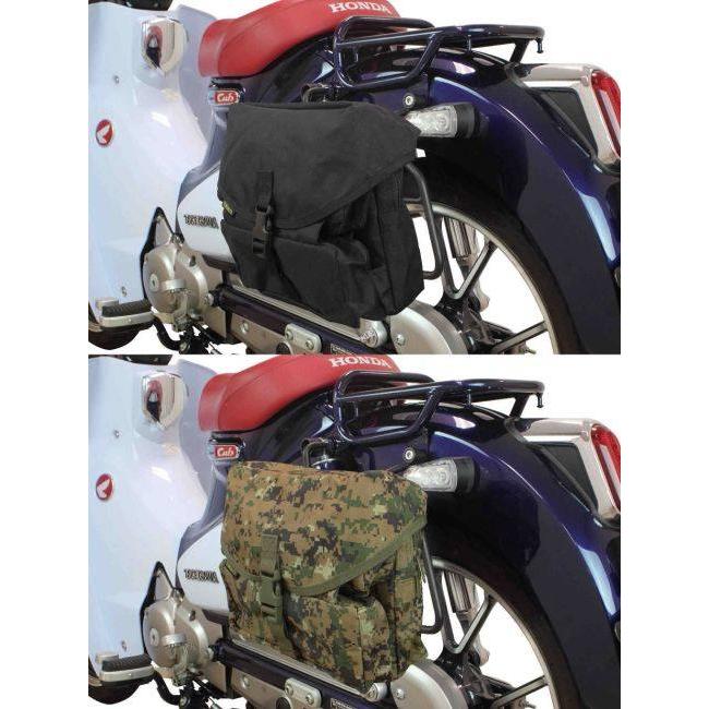 C125 タケガワ　サイドバッグサポート 左側　メッキ スペシャルパーツ武川 スーパーカブC125(JA48/JA58)用 サイド