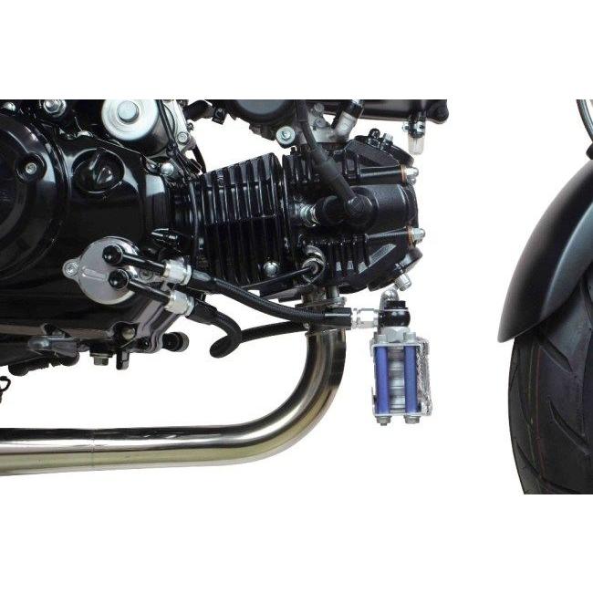 SP武川 SPタケガワ コンパクトクールキット オイルホースタイプ：ブレードホース#4 / オイルクーラータイプ：3フィン4オイルライン GROM MSX モンキー125 | スペシャルパーツ武川 | 02