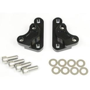 WORKS QUALITY ワークスクオリティー brembo40ミリキャリパーサポート カラー：ブラック KAWASAKI カワサキ キャリパーサポート・ブラケット ブレーキ