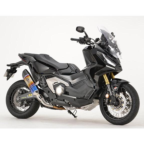 アールズギア　X-ADV カーボン/チタン　スリップオンマフラー　JMCA r's gear（アールズギア） r's gear リアルスペック スリップオン