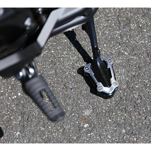 r’s gear アールズギア スタンドハイトブラケット カラー：クリアシルバーアルマイト Rebel1100 Rebel1100DCT HONDA ホンダ スタンドパッド・エクステンション | r's gear | 02