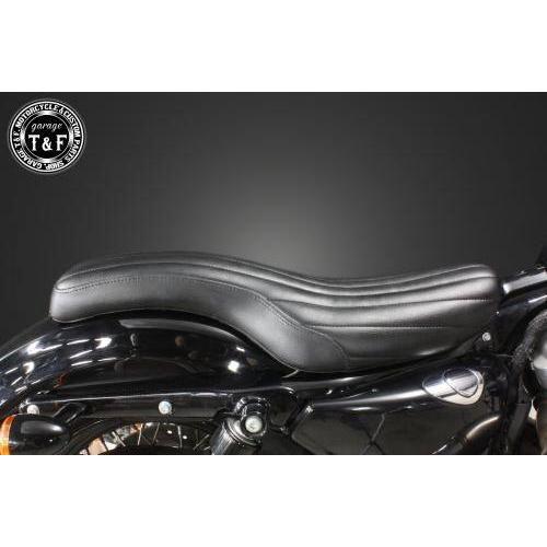 ジュリアーリ コブラシート バイクシート ハーレー Garage T＆F ガレージ スタッド付きコブラシート タイプ：ダイヤ