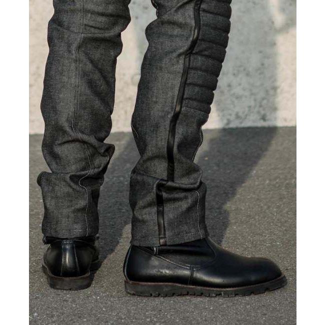 カドヤ　KADOYA　ブーツ　EG BLACK　26cm カドヤ KADOYA EG BLACK レザーショートブーツ サイズ：26cm