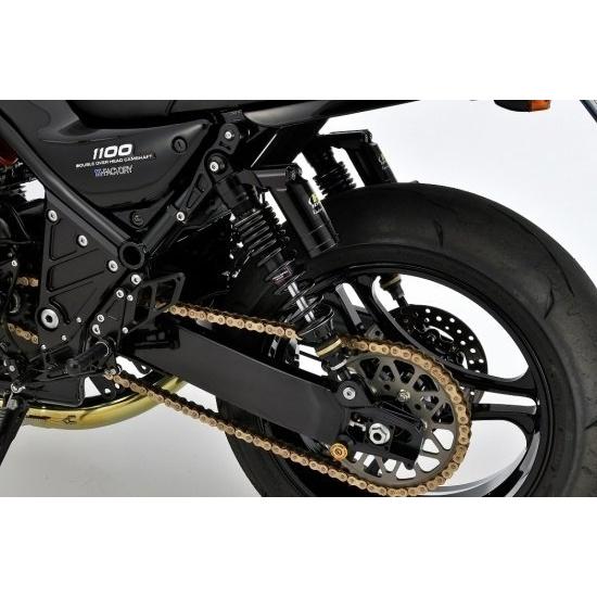 エイプ　足回り　ホイール　タイヤ　ブレーキ　スイングアーム　サス K-FACTORY（ケイファクトリー） スイングアーム タイプ：バフ仕様