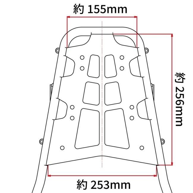 DRC ディーアールシー ツーリングキャリア CRF250L LD CRF250M