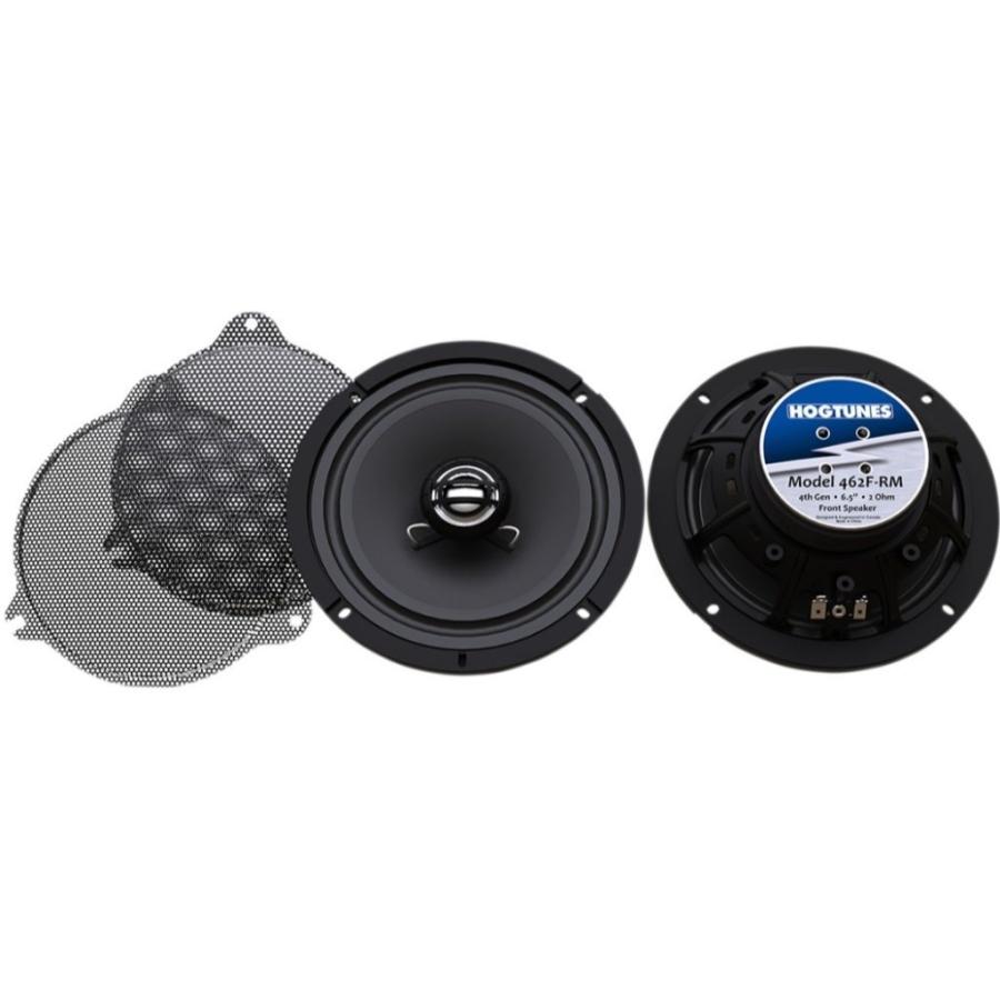 HOGTUNES ホグチューンズ Gen 4 6.5” 2 Ohm Front Speakers With Grills[4405-0556] HARLEY-DAVIDSON ハーレーダビッドソン スピーカー 電装系