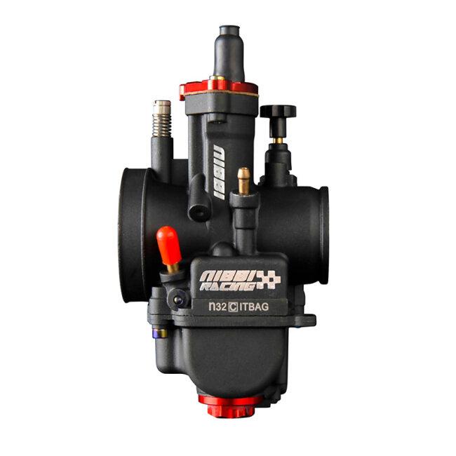 NIBBI ニビ Anodizing キャブレター PWK32 カラー：ブラック 吸気関連